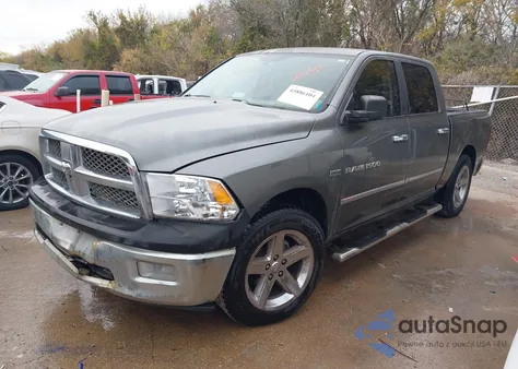 2012 Ram 1500 Slt from USA, damaged, VIN 1C6RD6LT3CS152861